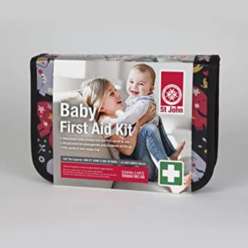 St John Ambulance Essential Baby and Kids First Aid Kit, Black, 1 Count (Pack of 1) : Amazon.com.au: Health, Household & Personal Care