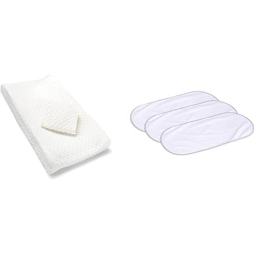 Munchkin 2 Pack Diaper Changing Pad Covers and 3 Count Waterproof Changing Pad Liners
