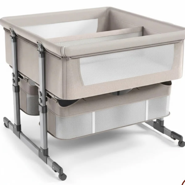 Bedside Bassinet for Twins