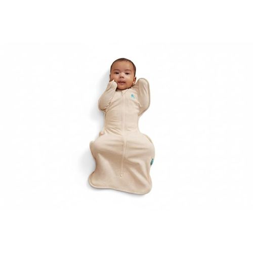 Love to Dream Swaddle UP, Baby Sleep Sack, Self-Soothing Swaddles for Newborns, Get Longer Sleep, Snug Fit Helps Calm Startle Reflex, New Born Essentials for Baby, 1.0 TOG, 5-8.5 lbs, Oatmeal
