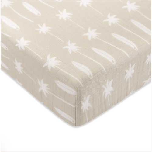 Babyletto Crib Sheet in GOTS Certified Organic Muslin Cotton