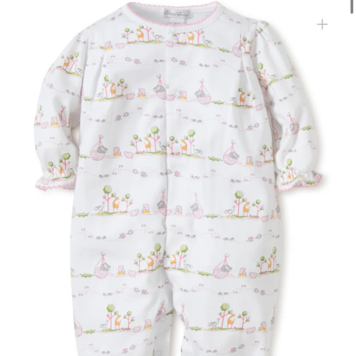 Noah's Pink Print Playsuit