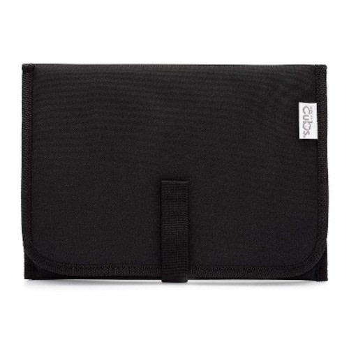 Portable Diaper Changing Pads for Newborn Girl & boy, Compact by Comfy Cubs, Color: Solid black