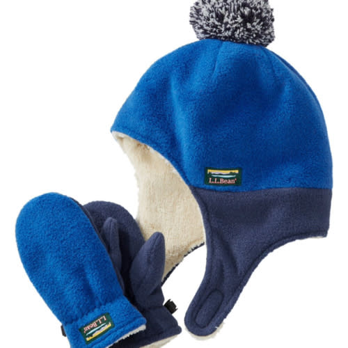 Infants' and Toddlers' Mountain Classic Fleece Hat and Mitten Set | Toddler & Baby at L.L.Bean