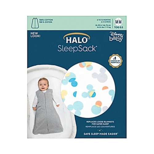 HALO® SleepSack® Medium Mickey Wearable Blanket in GreyHALO® SleepSack®