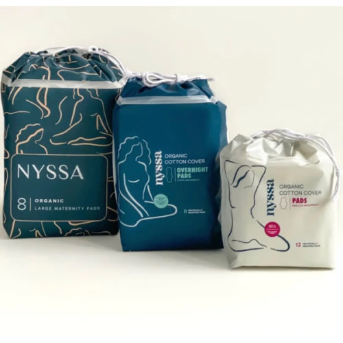 Complete Organic Cotton Cover Pads Trio