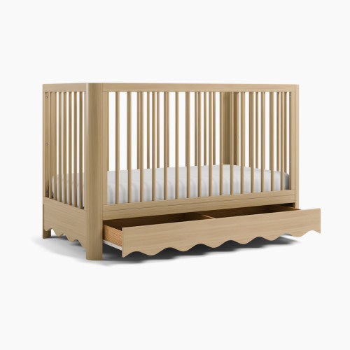 Storkcraft Casablanca Deluxe 5-in-1 Convertible Crib with Drawer - Driftwood