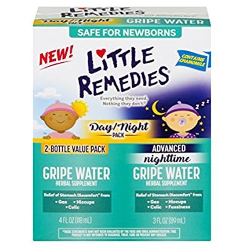 Little Remedies Day/Night Gripe Water | Safe For Newborns | 7 FL OZ - Pack of 1 - 7 Oz