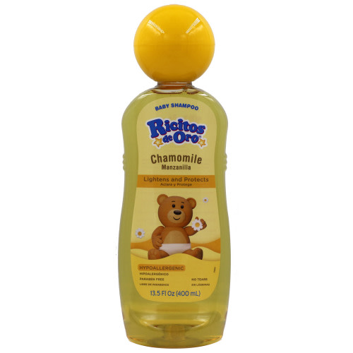 Ricitos de Oro Chamomile Baby Shampoo, Lightening & Color Protection, 13.5 fl oz