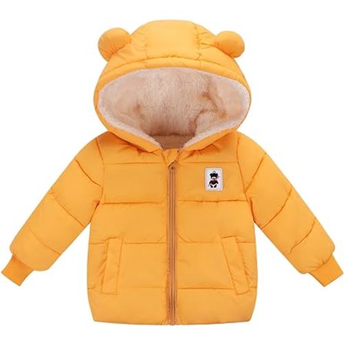 Newborn Baby Girls Fleece Outerwear Jacket Toddler Winter Coat Infant Clothes