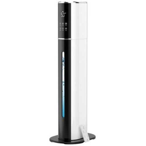 Topteng Humidifier: Cool Mist for Large Room, 3 Settings, No Filter, Built-in UV lamp, 300-600 sq. ft., 48 Hr Run Time