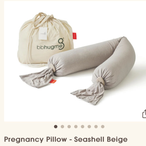 Pregnancy Pillow - Seashell Beige