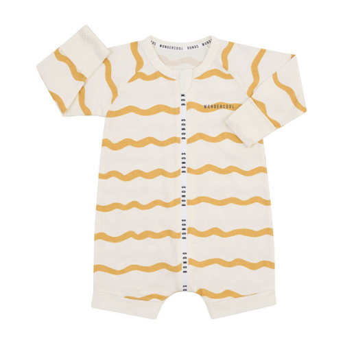 Bonds Wondercool Short Leg Wondersuit | Caramel Wave