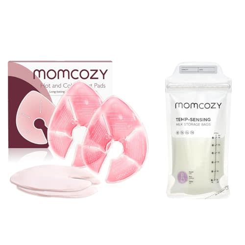 Momcozy Breast Therapy Packs & Momcozy Breastmilk Storing Bags