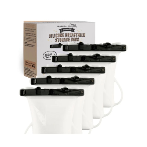 Reusable Silicone Breastmilk Storage Bags | Legendairy Milk