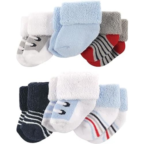 Luvable Friends Unisex Baby Newborn and Baby Socks Set