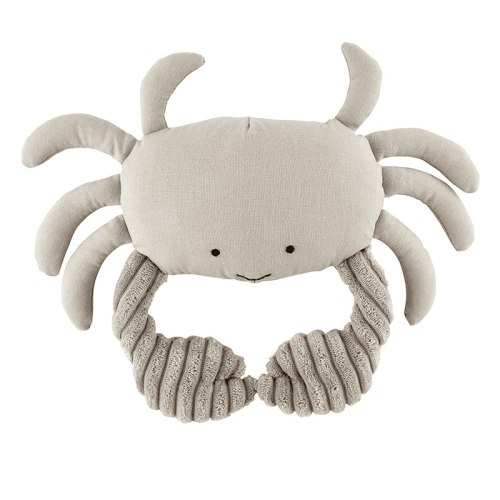 Stephan Baby Linen Beach Crinkle Toy - Crab