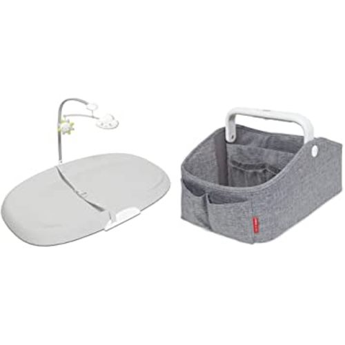 Skip Hop Newborn Essentials Starter & Gift Set, Changing: Changing Pad & Diaper Caddy