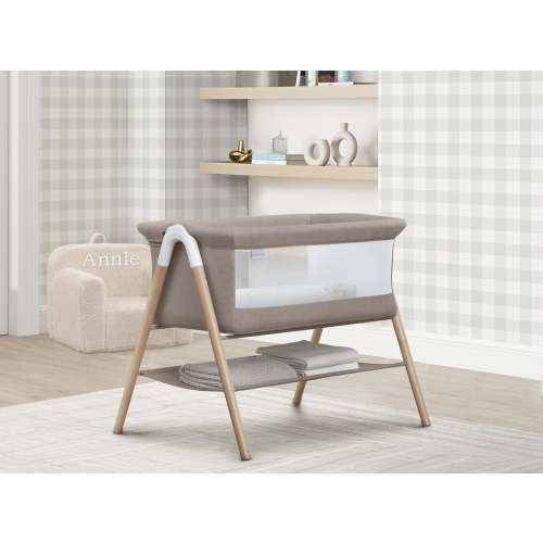 Bondi Beechwood By The Bed Bassinet | Delta Children