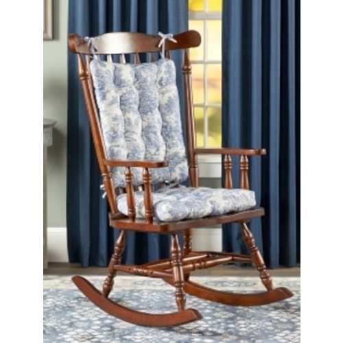 Never-Flatten Essex Toile Rocker Cushion Set, In 2 Sizes