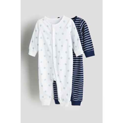 2-pack Patterned Cotton Pajamas