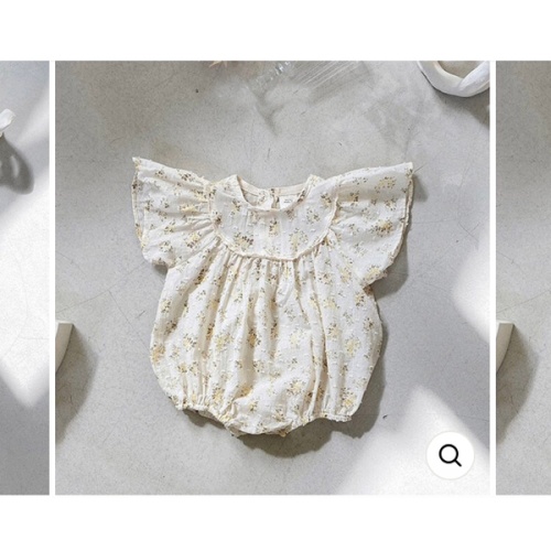 Boho Floral Onesie Romper – The Boho Bebe
