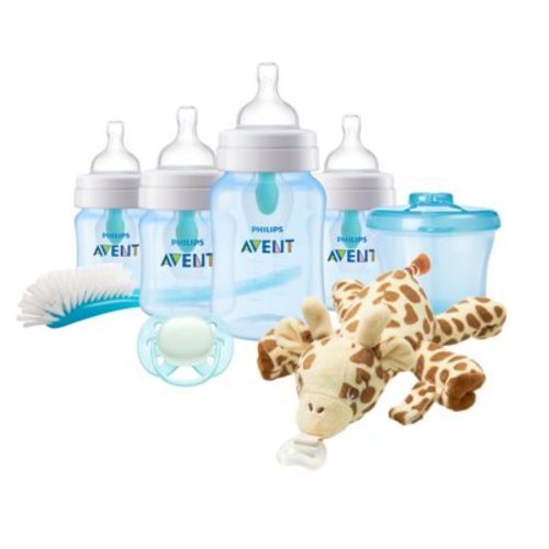 Free Shipping! Philips Avent Newborn Starter Gift Set - blue, one size