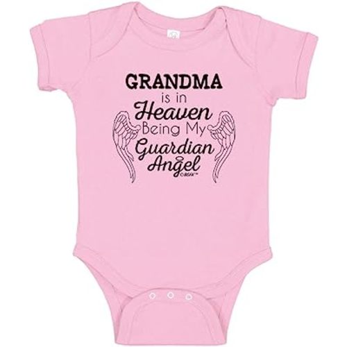 My Grandma in Heaven My Guardian Angel Bodysuit