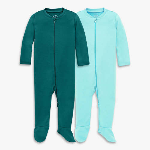 Baby organic zip footie 2-pack | Primary.com