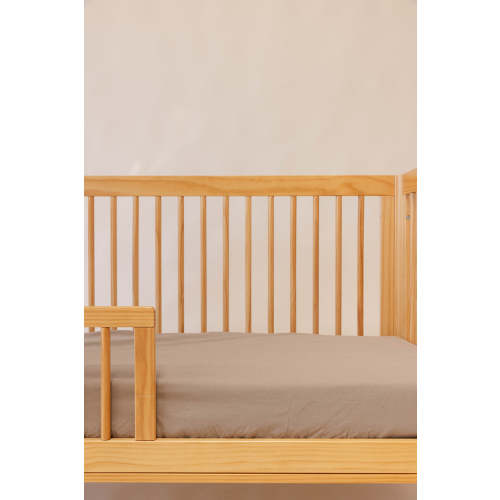Desert Lark - Linen Crib Sheet – WildBird
