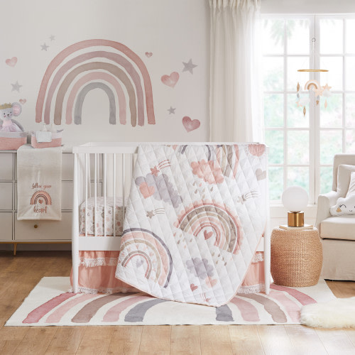 Levtex Baby 4-Piece Crib Bedding Set - Over The Rainbow