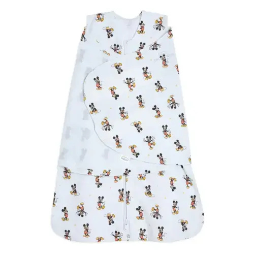 100% Cotton Baby Swaddle Mickey Fun | Small | HALO US