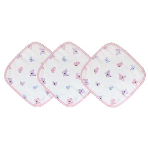 Butterfly Washcloth Set