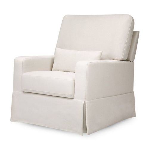 Namesake Crawford Pillowback Comfort Swivel Glider - Performance Cream Eco-Weave