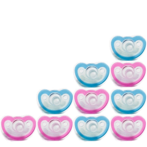 JollyPop 10 Pack Newborn Blue-Pink