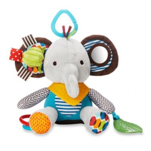 SKIP*HOP® Bandana Buddies Ellie the Elephant Animal Activity Toy - MULTI