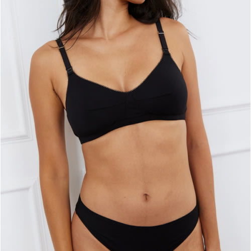 Luxe Nursing Bra - Black