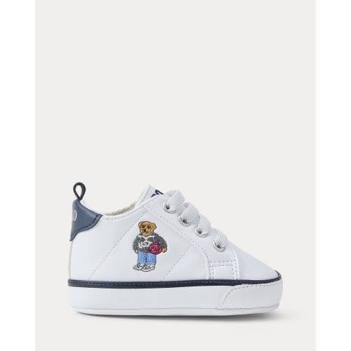 Quilton Polo Bear Faux-Leather Sneaker