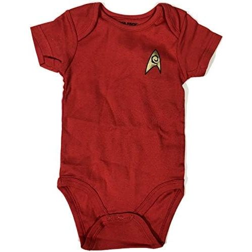 Star Trek Baby Bodysuit Romper Infant Uniform Captain Scientist Engineer 3 Size