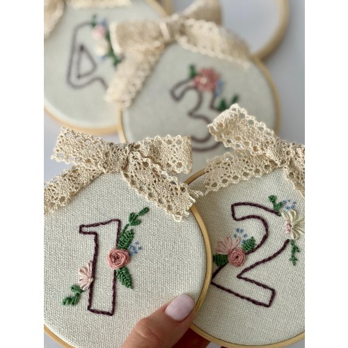 Baby Embroidered Milestones