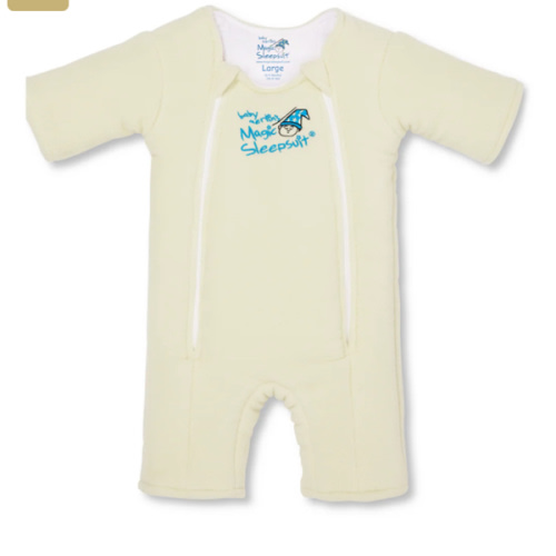 Cream Baby Merlin’s Magic Sleepsuit – Warm Microfleece Baby Sleepwear