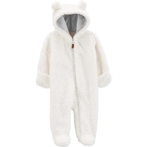 Carter's 0-9 Months Hooded Sherpa Bunting Pram