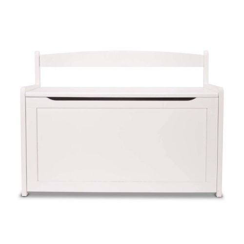 Melissa & Doug Wooden Toy Chest - White