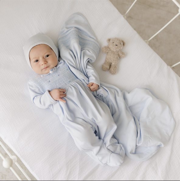 Baby Smocked Bullion Blanket | Feltman Brothers