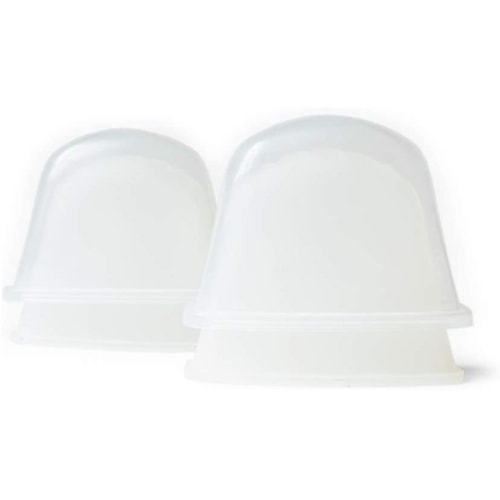 teetherpop - 2 Replacement Silicone Teether Reservoirs and 2 Over Caps