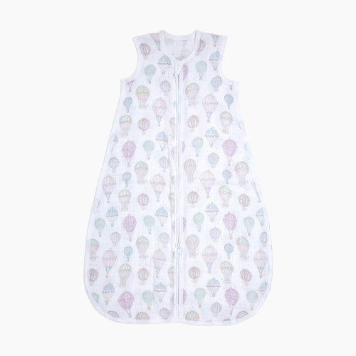 Aden + Anais Organic Muslin Sleeping Bag - Above The Clouds, 0-6 Months