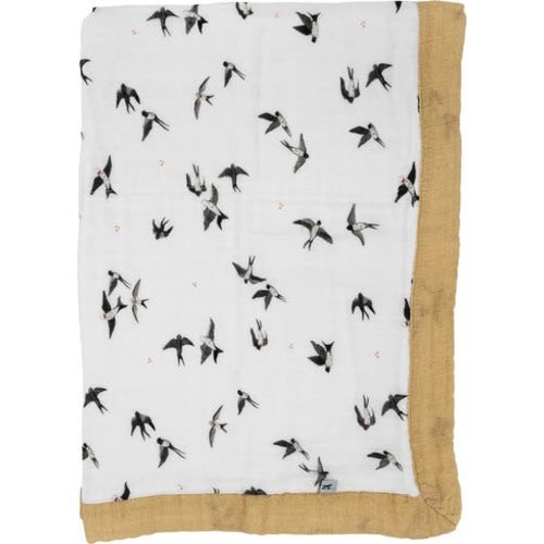 Organic Cotton Muslin Baby Quilt