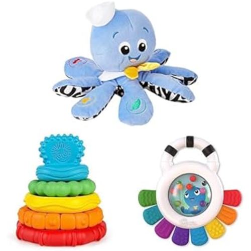 Baby Einstein Opus Sea of Senses Infant Toys Gift Set - 3 Pieces, for Ages 3 Months and Up