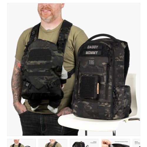 Daypack Diaper Bag & Baby Carrier Bundle - Durable, Versatile Gear – Tactical Baby Gear