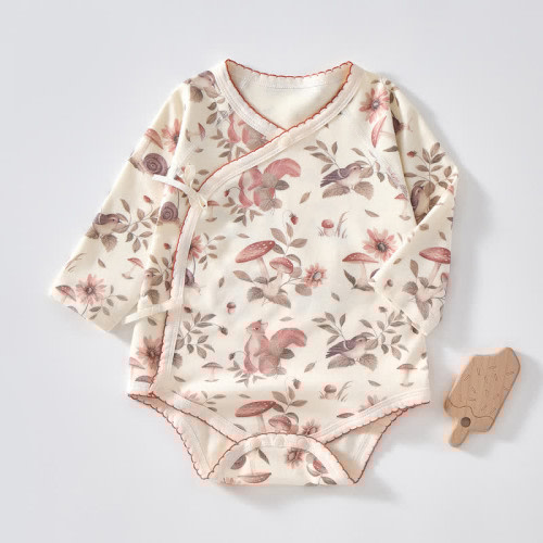 Baby Newborn Mushroom Animal Bodysuit